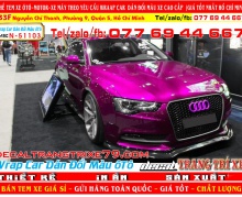 DÁN ĐỔI MÀU audi vàng đẹp nhất dán ô tô chuyên nghiệp wrap car decal xe hơi cao cấp nhàn decal decaltrangtrixe79 decal candy nhôm xướt chrome chuyển màu tem xe đẹp giá rẻ dán ô tô tp hcm5108 (62)